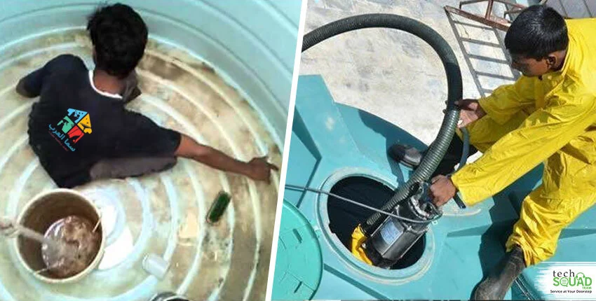 شركة تنظيف الخزانات في العين