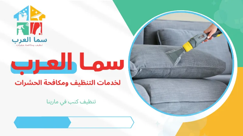 تنظيف كنب في مارينا