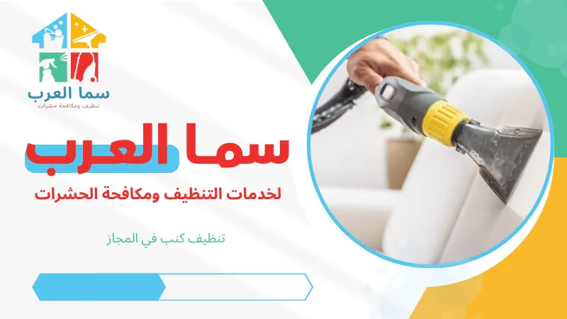 تنظيف كنب في المجاز
